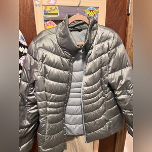 Grey North Face Jacket